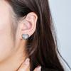 Nuevos Pendientes Distintivos de Nicho ins de Circonita de Amor para Mujeres Estilo Coreano Estilo Simple Pequeños y Exquisitos Sentido de Alta Gama Pendientes de Moda
