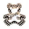 Accesorios Decorativos de Acrílico para Manualidades Serie Oro Blanco Estilo Chanel de Venta Caliente Transfronteriza Decoraciones Hechas a Mano para Zapatos