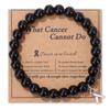 Venta al por mayor de fábrica Día Mundial del SIDA logo cinta roja pulsera de cuentas de piedra natural europea y americana transfronteriza con cuentas