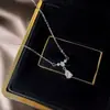 Collar Colgante de Gota de Agua Estilo Coreano Ins, Cadena para Clavícula de Gama Alta de Nicho, Estilo Minimalista Único, Accesorio de Moda para Mujer