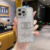 Polvo de Brillo Fragancia Pequeña Adecuado para Funda de Teléfono Móvil iPhone 16Promax Electrochapado Diamantado Funda Apple 15 14