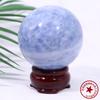 Adornos de Bola de Cristal Natural Cristal Piedra en Bruto Bola Pulida Adornos de Escritorio para Hogar Oficina Cristal del Mar de China Oriental Venta al por Mayor Dropshipping