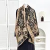 Bufanda Bohemia de Imitación Cachemir con Flor de Anacardo para Mujer Otoño e Invierno Chal Grueso de Doble Cara con Bufanda Cálida de Moda