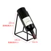 Decoración de Estante de Vino de Lujo Ligero, Estante de Exhibición de Gabinete de Vino de Gama Alta, Soporte Inclinado para Botellas de Vino de Uso Doméstico, Estante de Vino Decorativo