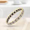 Jóias Transfronteiriças Aliexpress Mais Vendidas para Homens e Mulheres, Pulseiras Magnéticas de Aço Inoxidável Modernas e Simples, Pulseiras Exquisitas de Aço Titânio