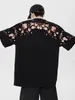 Nueva Camiseta Bordada Estilo Chino para Hombre, Verano Estilo Nacional Retro Pareja Manga Corta Marca de Moda Fresca Casual Versátil Top