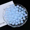 Cuentas Acrílicas de 8 mm Color Transparente Chapado, Cuentas Sueltas Facetadas Color Chapado, Materiales para Pulsera y Collar de Manualidades DIY al por Mayor