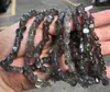 Pulsera de frijol de azúcar de amatista translúcida natural de forma libre Joyería DIY con cuentas Accesorios de cuentas sueltas de amatista Regalo para el Festival Qixi