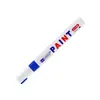 Caneta Marcadora de Tinta Gee G-1102 Ecológica Resistente a Altas Temperaturas Ponta Média 3mm Marcador Industrial para Metal Vidro