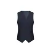 Colete de terno masculino para comércio exterior 2026, roupa de trabalho, traje para padrinhos, traje profissional, vestido formal plus size, colete de casamento para homens