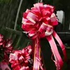 Decoración de coche de boda flor accesorios de habitación de boda bola de flores par de cintas para escaleras de boda bola de flores para manijas de puertas de coche de boda diseño venta al por mayor
