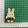 Nuevos Accesorios de Ropa Parches Bordados de Animales de Dibujos Animados Lindos DIY para Decoración