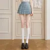 Calcetines de canalé de algodón de doble aguja de micropresión para pantorrilla para ir al trabajo en otoño, estilo escolar JK japonés, Lolita, Miu, calcetines holgados estilo coreano