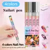 Canetas de Nail Art 12 Cores Mais Vendidas no Exterior, Canetas Marcadoras, Canetas para Pintura Graffiti, Canetas de Pintura Secagem Rápida para Nail Art DIY, Pintura de Nail Art
