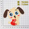 Accesorios de Parche Grande de Goma Suave, Decoraciones Lindas de Dibujos Animados Anime Animales para DIY, Colección de Decoración para Bolsos y Hogar
