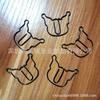 Clips para papel de notas altas y bajas de gran venta de varios estilos clip para papel estilo cachorro clip para papel con forma de flamenco