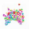 Cuentas de Arcilla Polimérica Transfronterizas Fruta Carita Sonriente Rebanada de Arcilla Polimérica Pulsera DIY Pieza Perforada de Arcilla Polimérica Cuentas Sueltas Accesorios de Joyería con Cuentas