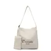 Bolso Tote Dulce de Moda Casual de Gran Capacidad para Mujer 2025, Bolso de Hombro Simple y Elegante de Moda para Viajes Diarios