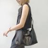 Bolsa de Hombro Avanzada para Viajeros Europeos y Americanos, Plegable, Diagonal, Moda Casual, Gran Capacidad, Estilo Dumpling, Cuero Genuino, Bolso para Mujer