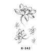 Nuevas Pegatinas de Tatuaje Pequeñas Frescas Sexy Lindas Imagen Pequeña Corazón Impermeable Colorido Literario Flor Dibujo Animado Pegatinas Temporales