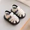Sandalias para Niñas 2026 Nuevo Estilo Lindos Zapatos de Princesa para Niñas Pequeñas Sandalias de Verano Estilo Coreano con Punta de Oso para Niños Pequeños