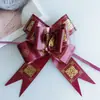 49 flores de tirón suministros para celebración de bodas cinta de lazo caja de regalo de boda empaque decoración de coche de boda tirador de manija de puerta flores de tirón al por mayor