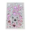 Adesivo de Diamante Love Ins3D Decoração de Diamante Coreana DIY Conta Manual Adesivo de Rosto Crianças Menina Diamante de Cristal