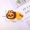 Acessórios de vestuário em alta patch DIY feito à mão ecológico cor poliéster animal desenho animado bordado adesivos de tecido