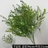 Arte Floral para Bodas Follaje Hojas Cola de Fénix Eucalipto Planta del Dinero Arreglo Materiales Florales Verdes Accesorios de Boda de Plástico