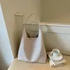 Bolsa Tote com Padrão Trançado 2026 Outono Inicial Nova Tendência Estilo Ins Grande Capacidade Bolsa de Ombro para o Trabalho Cor Sólida Bolsa de Mão