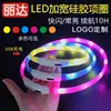 Collar Luminoso para Perro LED Recargable por USB Luz para Mascota Luminoso Oso de Peluche Perros Pequeños Luz para Paseo Nocturno de Perros Fabricante