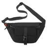 Bolso Cruzado Casual Estilo Japonés, Bolso Cruzado Versátil de Color Sólido Personalizado Transfronterizo, Bolso de Hombro Deportivo Casual Multifuncional para Mujer, Comercio Exterior
