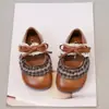 Zapatos de Cuero para Niñas 2025 Verano Nuevo Estilo Zapatos de Princesa para Niños Zapatos Individuales para Niños Pequeños Zapatos de Cuero para Niños Zapatos de Cuero Versátiles de Moda