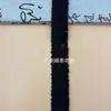 Cinta Aromática Pequeña Lista para Usar del Fabricante, Borla de Encaje de 2 cm de Ancho, Cinta Blanca y Negra, Moda para Ropa, Accesorios Hechos a Mano para DIY