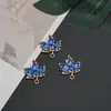 Set de Colgantes con Circonita Microincrustada de Gran Venta Transfronteriza, Accesorios de Joyería Hechos a Mano DIY Galvanizados, Materiales para Pulseras, Aretes y Pasadores
