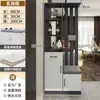 Armário de Entrada, Sapateira Simples Moderna, Tela Integrada Pequena para Hall de Entrada Doméstico, Divisória de Hall de Entrada de Luxo Leve com Armário de Vinho