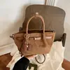 Nova Moda Retro Bolsa Saco Outono/Inverno 2026 para Mulheres, Bolsa Transversal de Couro Fosco de Alta Qualidade Bolsa Cesta