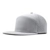 Gorra Plana Transpirable de Secado Rápido Perforada con Láser Personalizada de Fábrica Impermeable Visera Solar Hip-Hop Transfronteriza Gorra de Béisbol