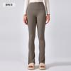 Pantalones de Yoga Naked de Alta Elasticidad para Mujer, Ajustados al Vientre, Adelgazantes, Cadera Melocotón, Pantalones Deportivos, para Correr, Fitness, Acampanados DAW190