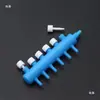 Bomba de Oxigênio para Aquário, Divertor de Água, Tubo de Oxigênio, Conector Multi-vias Reto de Diâmetro Variável, Distribuidor de Ar de Oxigênio