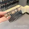 Pente de Cabelo Quadrado com Strass, Luxo Leve, para Mulheres, Novo da Primavera de 2026, Acessórios de Cabelo, Estilo Coreano, Moda Dongdaemun, Versátil, com Strass Embutido