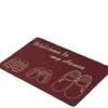 Fabricante de Laiwu Suministra Directamente Tapetes de Piso Impresos Cepillados Tpr, Absorbentes y Antideslizantes para Puerta de Piso, Sala de Estar y Cocina
