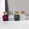 Frasco Dispensador de Perfume 50ml, Frasco de Perfume de Marca Famosa, Frasco de Vidro para Perfume com Tampa de Rosca, Frasco Vazio de Reposição, Frasco de Perfume Portátil com Borrifador