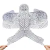 Bolsa de materiales para cometa DIY cometa pequeña tradicional adultos y niños de mano fácil de volar