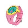 Qingfeng é Adequado para Colaboração Swatch Royal Pop Relógio de Bolso Ap Pulseira de Silicone Cerâmica + Cor Sólida