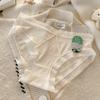 Braguitas de Modal para Niñas Ropa Interior de Cintura Media para Mujer 7A Seda de Morera Antibacteriana Talla Grande para Mujer Borde de Encaje Sin Marcas Venta al Mayoreo para Mujer
