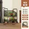 Estante de almacenamiento para cocina, organizador de verduras de múltiples niveles, con ruedas, móvil y multifuncional, un práctico carrito de almacenamiento