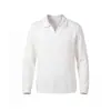 Camiseta casual de manga larga de color liso para hombre de comercio exterior primavera y otoño, sudadera holgada de talla grande para hombre, camiseta básica, camiseta superior para hombre