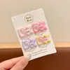 Pinzas de Colores Ovaladas para el Cabello de Niñas, Pinzas BB para Flequillo y Cabello Fino, Pinzas para el Pelo de Bebé Lindas de Cuadros de Gota de Agua