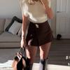 Ropa de Mujer al por Mayor Transfronteriza Otoño Nuevo Estilo Europeo y Americano Culottes Asimétricos con Decoración Metálica 1971240